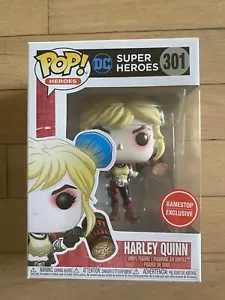 Funko Pop! DC Super Heroes Harley Quinn con mazo #301 exclusivo de Gamestop *NUEVO* - Imagen 1 de 5