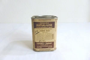 S.B. Penick & Co Initial Line Tested Botanical Drugs Vintage  Cumin Seed tin  - Picture 1 of 10