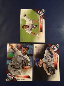 2016 Topps 117 3499 465 Jesse Chavez,Liam Hendriks, Ben Revere Lot 3 Blue Jays - Picture 1 of 1