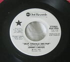 COUNTRY Johnny Carver ‎- Snap, Crackle And Pop - WLP PROMO DOT 1976 NEUF