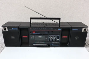 Vintage Panasonic RX-C38 Boombox Stereo AM/FM Cassette Player - Tested Working - Picture 1 of 16