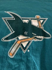SAN JOSE SHARKS Playoffs Game T-Shirt Herren Gr. XL Hockey (W23) - Bild 1 von 5