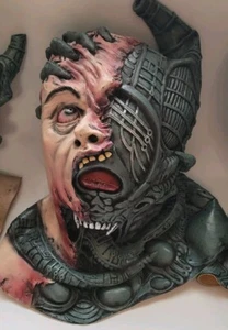 Gong Creations DARK CELESTIAL series 2 Full Over-the-head Latex Mask Zipper ●NEW - Picture 1 of 1