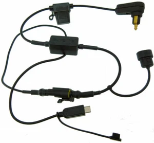 High Powered MICRO C /  USB Type C 2.1A Motorcycle Hella / DIN Charger - Picture 1 of 4