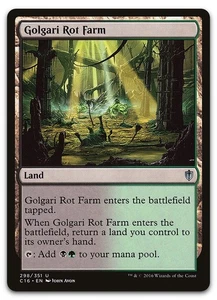Golgari Rot Farm #298 (NM) Commander 2016 C16 Magic MTG - Picture 1 of 1