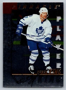 1998 Be A Player Foil Diecut Autograph Derek King - Picture 1 of 2