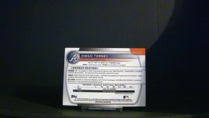 2025 Bowman Chrome Diego Tornes Green Geometric Refr. 1st Bowman /99 #BCP-214 - Picture 1 of 2