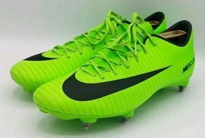 Botas de fútbol Nike Mercurial Victory VI SG tierra blanda hierba verde/negro UK8 - Imagen 1 de 11