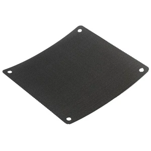 10pcs PVC PC Cooler Fan Case Cover Computer Mesh (Black) - Zdjęcie 1 z 8