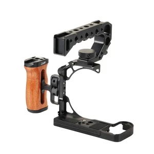 Half Camera Cage with Top &Side Handle Grip for Nikon Z5 II Video Rig Camera - Picture 1 of 23