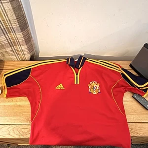 Retro 2000’s Adidas Spain Size Small Good Condition For Age 20 Inch Pit 2 Pit - Bild 1 von 22