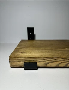 Rustic Scaffold Board Shelves, Handmade Wooden Shelf, Brackets Any Size Shelving - Picture 1 of 5