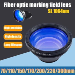 1064nm 70/110/200/300mm Field Lens For Fiber Optic Laser Marking EngraverMachine - Bild 1 von 10