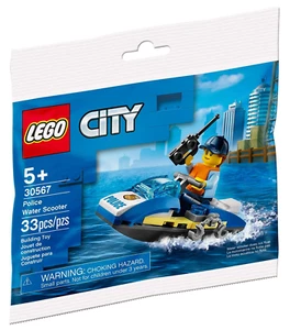 LEGO City 30567 Polizia Scooter Acquatico Costruzione Giocattolo Set 33 Pezzi Nuovo - Foto 1 di 4