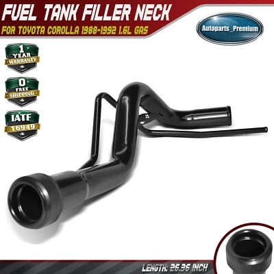 Fuel Tank Filler Neck for Toyota Corolla 1988-1992 1.6L GAS Naturally Aspirated - Image 1 of 4