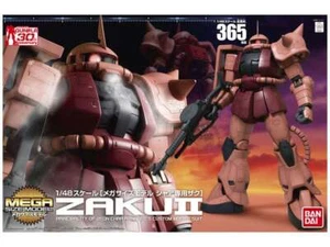 BAN2118540 Bandai Mega MS-06S Char"s Zaku II "Mobile Suit Gundam" - Picture 1 of 1