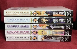 Kingdom Hearts 358/2 Days, Vols. 1-5 (Komplettsatz) Englische Manga Lot - Bild 1 von 10