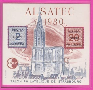 TIMBRE FRANCE BLOC CNEP N°1 NEUF** ALSATEC (salon philatélique de Strasbourg) - Imagen 1 de 1