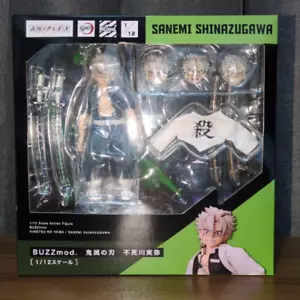 NewAnime Demon Slayer BUZZmod. Sanemi Shinazugawa 1/12 Figure from JAPAN - Picture 1 of 11