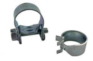 Vespa Petrol Fuel Pipe Clips 2 x (a pair) All Geared Vespa LML Scooters 12-14mm - Picture 1 of 1