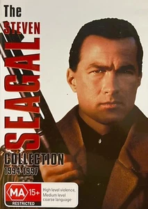 713New Sealed Steven Seagal Collection 1994-1997 Region 4 DVD Rare - Picture 1 of 2