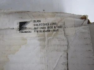 CADENA DE HOJA LARGA TSUBAKI BL434RB-10 FT 240 PASOS - Imagen 1 de 5