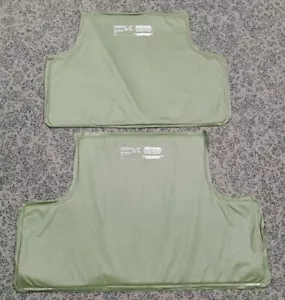More details for rare vintage british army military trials ballistic body armour set - 190/120