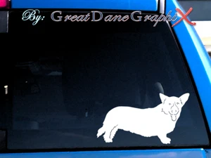 Cardigan Welsh Corgi #2 -Vinyl Decal Sticker -Color Choice -HIGH QUALITY - Picture 1 of 2