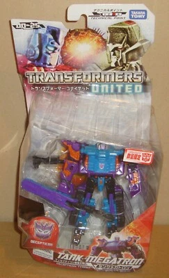 TRANSFORMERS UNITED UN-25 DECEPTICON TYRANT TANK MEGATRON TAKARA TOMY 2012 - Immagine 1 di 4