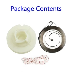 Kit de polea de arranque de resorte de retroceso para piezas de motosierra china G2500 25cc - Imagen 1 de 17
