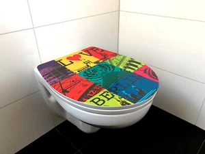 ADOB Design WC Sitz Love Berlin Klodeckel Toilettendeckel aus Duroplast - Bild 1 von 6