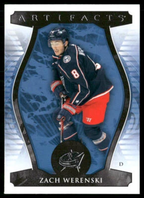 Zach Werenski 2023-24 Upper Deck Artifacts #68 Columbus Blue Jackets - Image 1 of 2