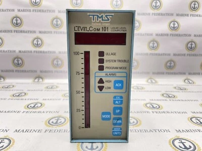 TMS LevelCom 101 Liquid Level Computer BarGraph Display Ship Tank Gauging System - Image 1 of 4