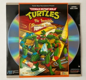 Teenage Mutant Ninja Turtles TMNT Incredible Shrinking Turtles Laserdisc VG+ - Picture 1 of 8