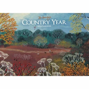 Otter House Jo Grundy, Country Year A4 Calendar Month to View 2026 - Picture 1 of 6