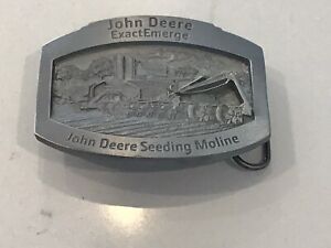 John Deere Seeding Moline ExactEmerge belt buckle- only 1000 made
