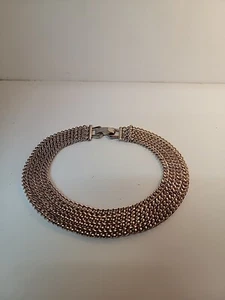 Vintage signierte Sperry 15" goldfarbene Halskette. Schwer 140 Gramm. - Bild 1 von 3