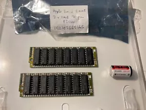 RAM computer PCP originale Apple x 2 ~ 1 MB RAMSIMM ~ KM41C1000AP-10 910 COREA - Foto 1 di 4