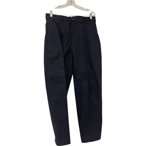 Massimo Dutti Mens Pants EU 42 US 32 Navy blue Straight Leg relaxed 0009/008 NWT - Picture 1 of 8