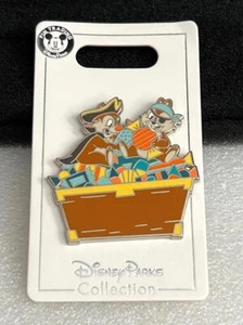 Spilla Halloween Disney Chip and Dale come pirati sul forziere del tesoro - Foto 1 di 1