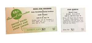 USA Spar Darlehen Liga Cow Palace CA Rodeo Star Performers BBQ JQE2 - Bild 1 von 2