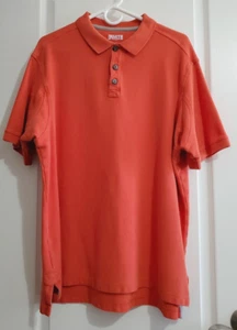 Polo uomo Duluth Trading 100% cotone arancione taglia L con ascelle - Foto 1 di 17