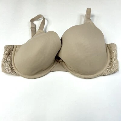 Motherhood Intimates 36DD Nursing Bra Solid Beige Underwire #2236 - Image 1 of 4