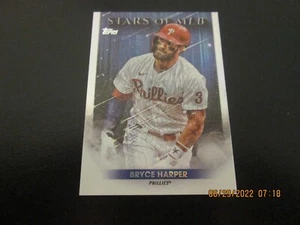 BRYCE HARPER PHILLIES 2022 TOPPS STARS OF MLB INSERT CARD #SMLB-15 - Picture 1 of 2
