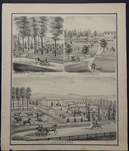 Wisconsin, Rock County, Janesville, Beloit Johnstown Zentrum Gravuren K20#57 - Bild 1 von 1