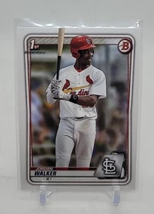 Jordan Walker RC 2020 Bowman Draft “1st Bowman” #BD-57 - Picture 1 of 2