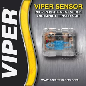 Sensor de choque de doble protección Viper 5906V 504D Stinger de repuesto - Imagen 1 de 3