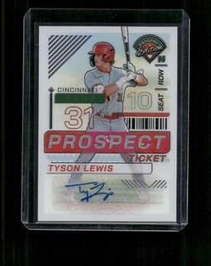 2024 Panini Prospect Edition Baseball #150 Tyson Lewis Prospect Ticket Auto - Picture 1 of 2