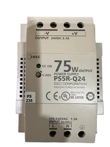 IDEC PS5R-Q24 Power Supply 24VDC 75W Output (E5) - Picture 1 of 3