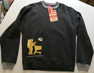 Sweat ORIGINAL SHOPPER Anthracite Gray Size M Excellent Condition - Picture 1 of 4
